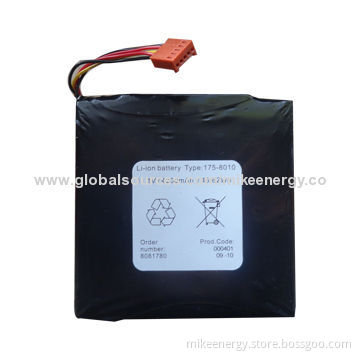 Lithium-ion Battery Pack with 11.1V Nominal Voltage and 4200mAh Capacity